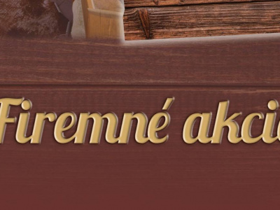 Firemné akcie v Resorte CEDER