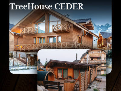 Týždenná 12% zľava na ubytovanie v Chalets CEDER I.a II. a Treehouse CEDER